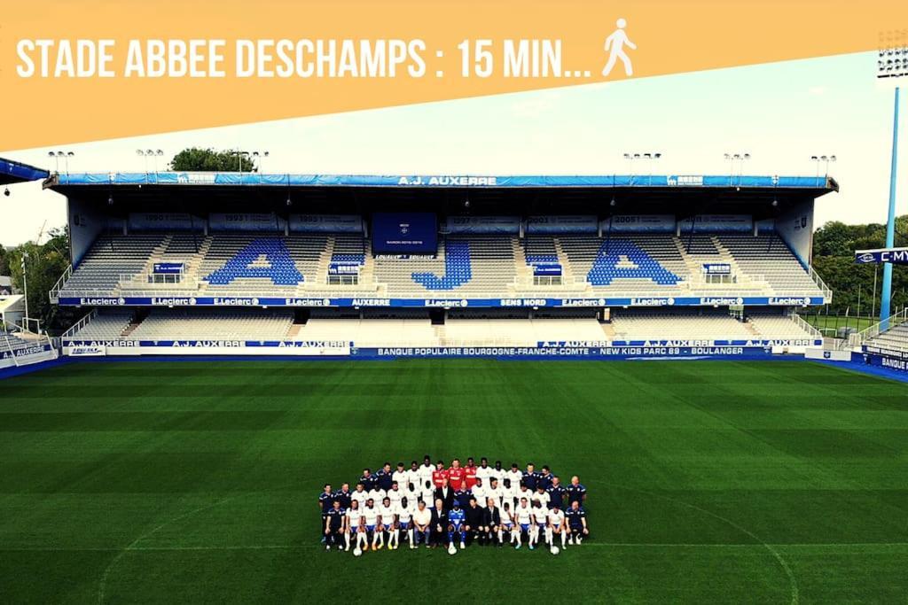 La Belle Pause - Studio Auxerre Proche Parking Εξωτερικό φωτογραφία